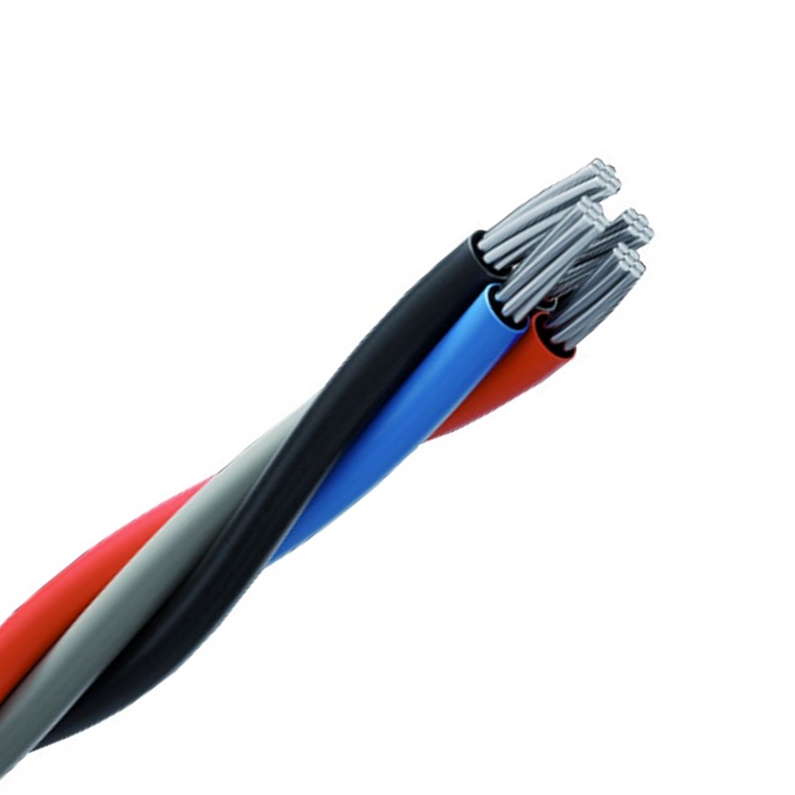 Cabo Multiplexado de Alumínio Isolado